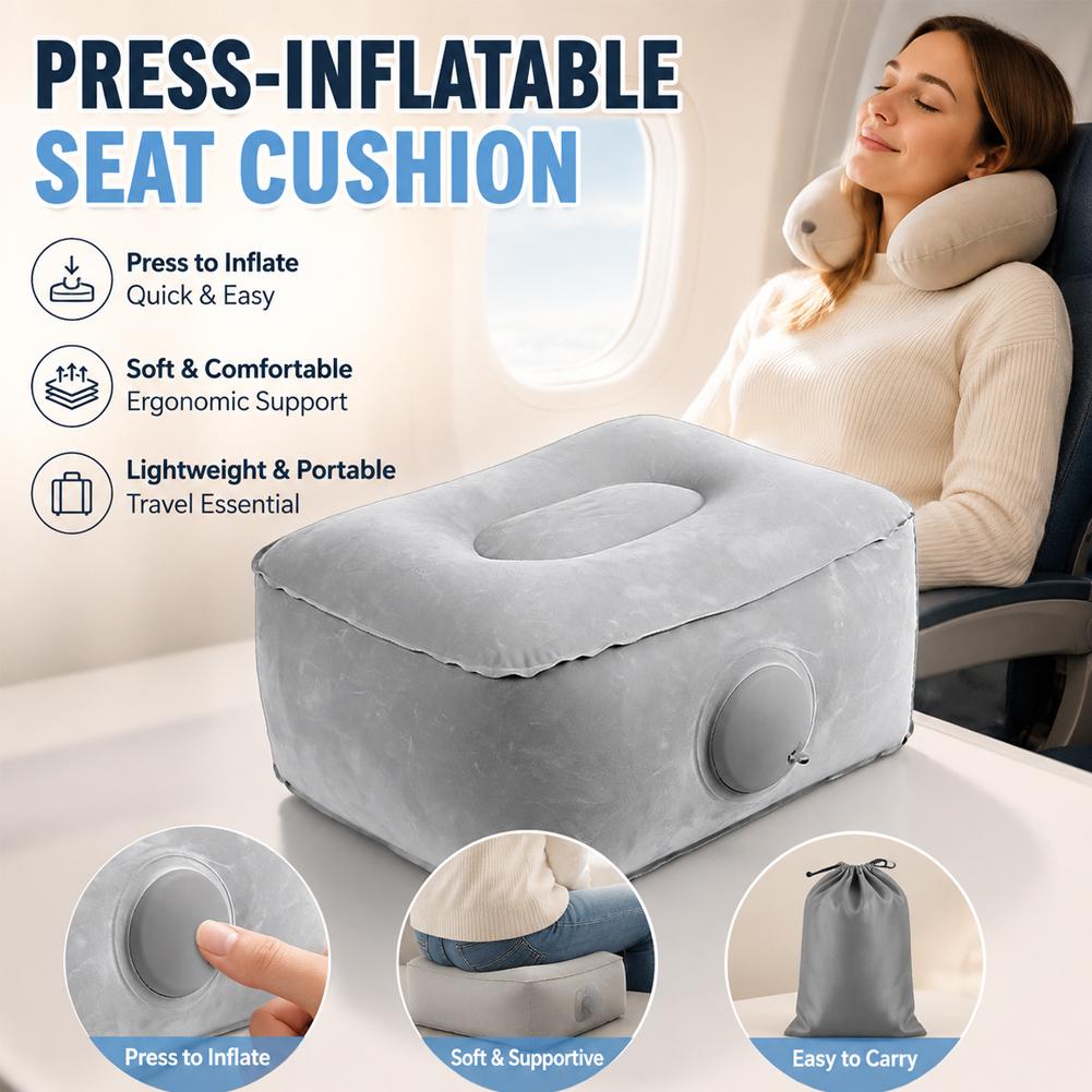 Outdoor Camping Mattress - Cojín inflable tipo prensa para reposapiés,