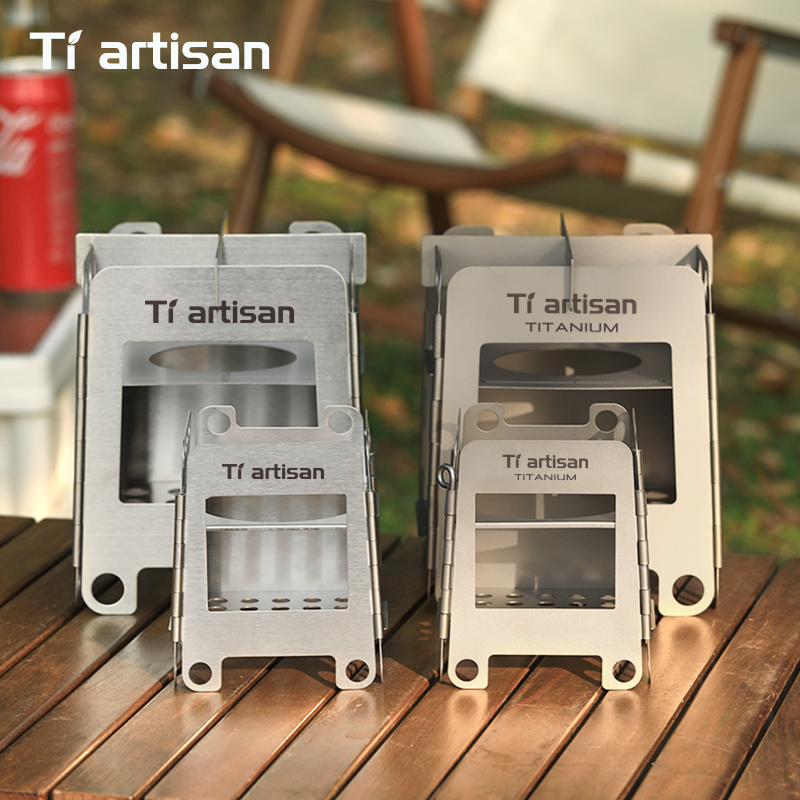 Outdoor Camping Stove Wood - Tiartisan Estufa de Camping de Acero