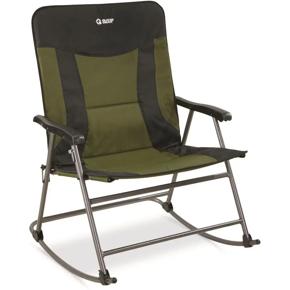 Outdoor Camping Rocking Chair - Silla de camping portátil con capacidad