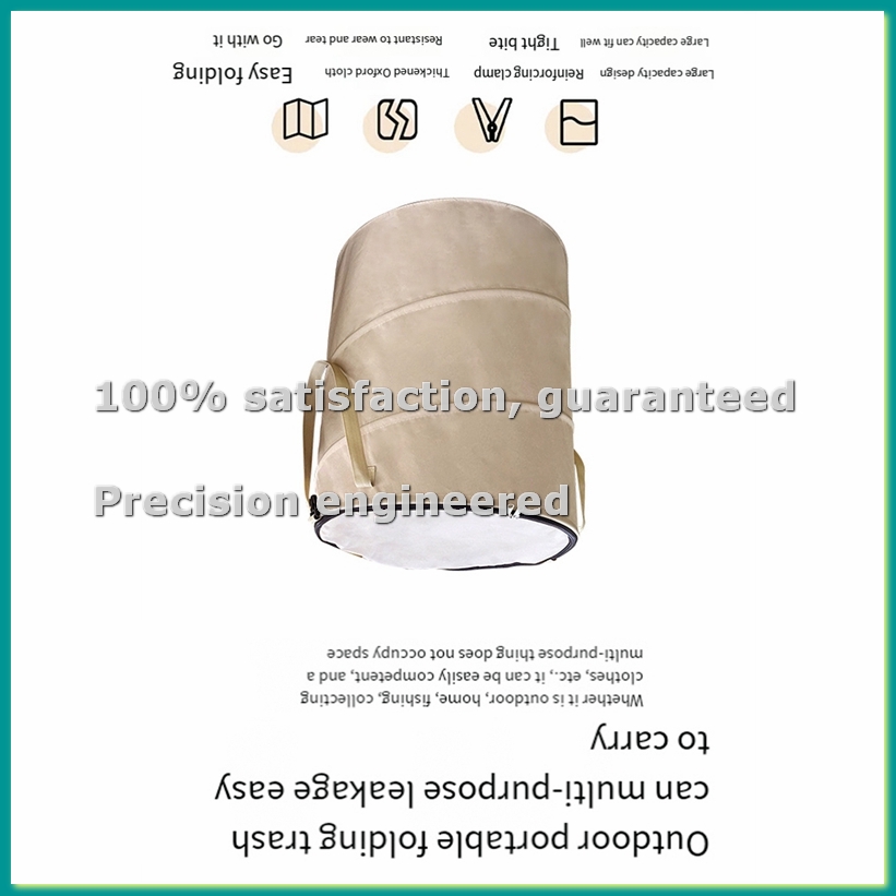 Outdoor Camping Bin - Bote de Basura Plegable para Camping,