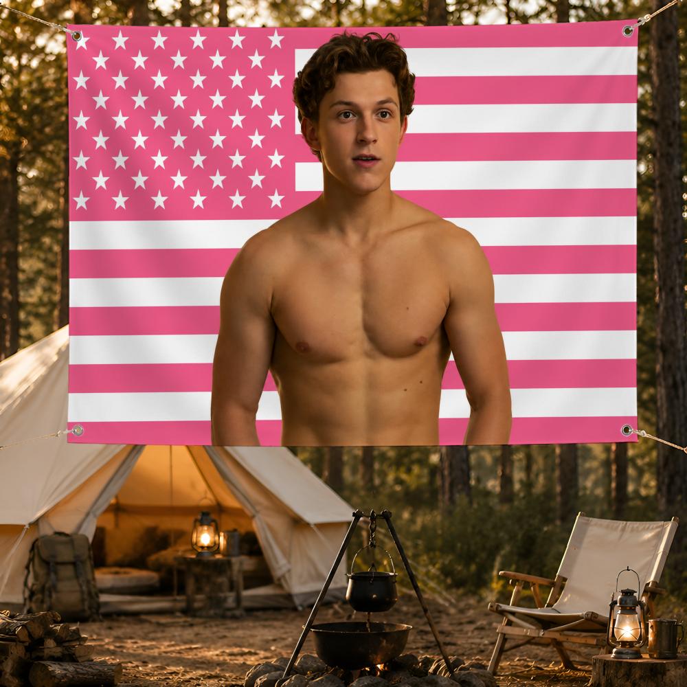 Outdoor Camping Holland - Banderas con la imagen del actor