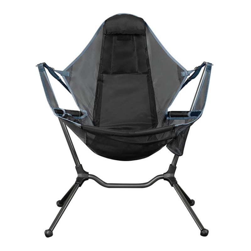 Outdoor Camping Rocking Chair - Silla Plegable Portátil para Acampar, Asiento