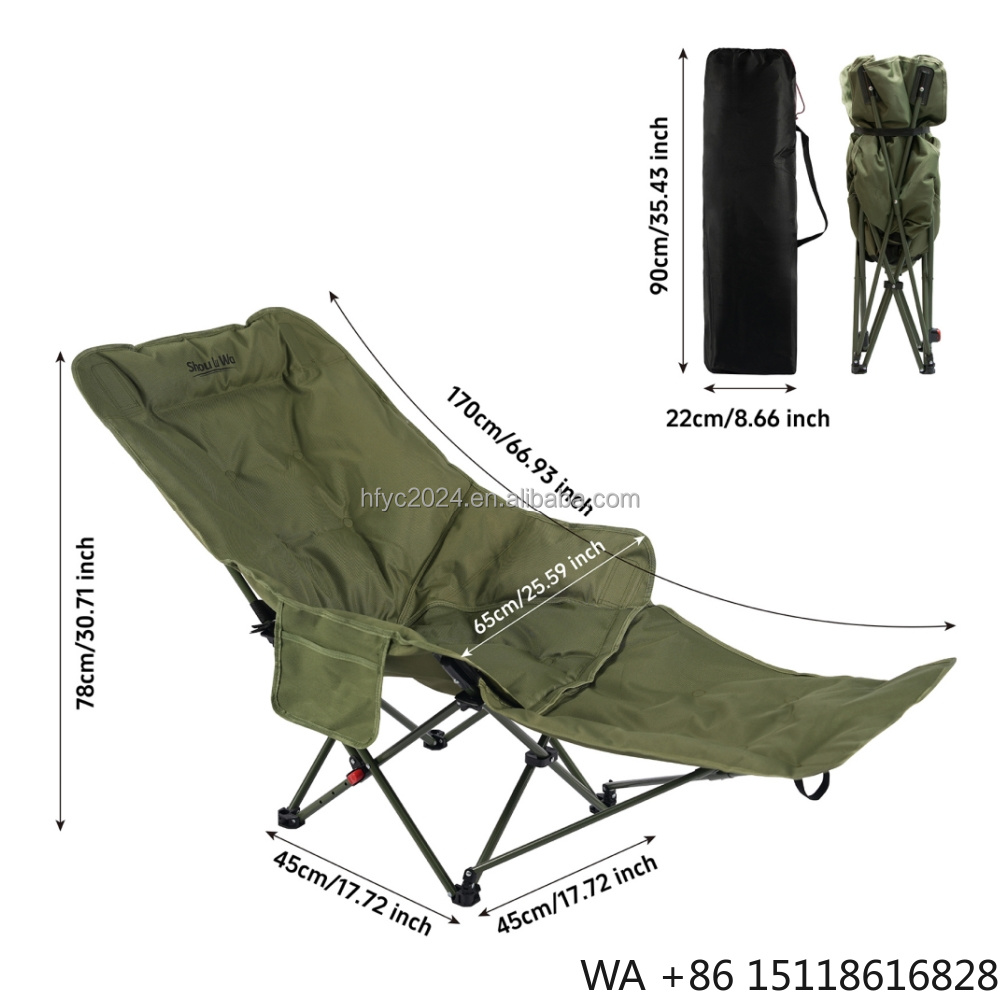 Outdoor Camping List - Nueva Silla Plegable Portátil Ajustable para