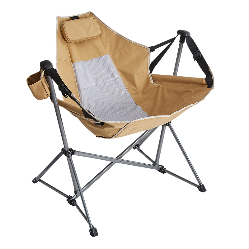 Outdoor Camping Rocking Chair - Silla mecedora ligera y portátil para