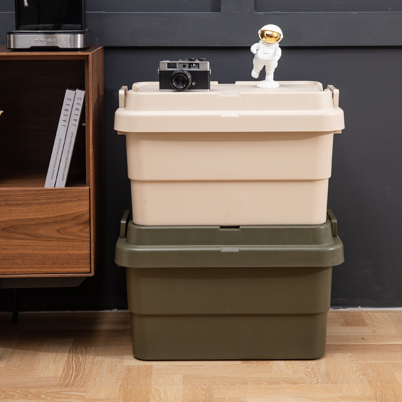 Outdoor Camping Bin - Caja de Almacenamiento Grande y Resistente,