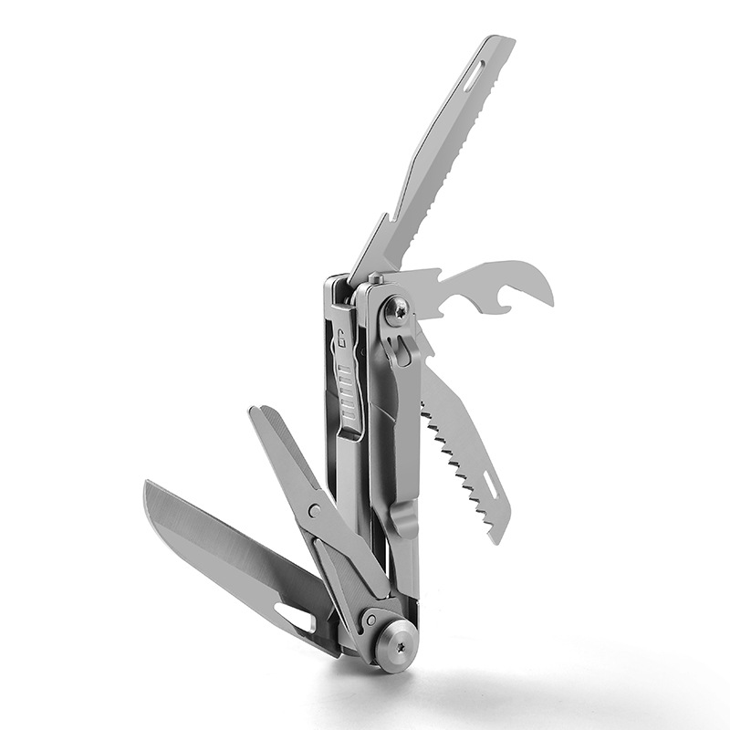 Camping Knife Multi-Tool - Cuchillo pequeño multifuncional EDC, herramienta para