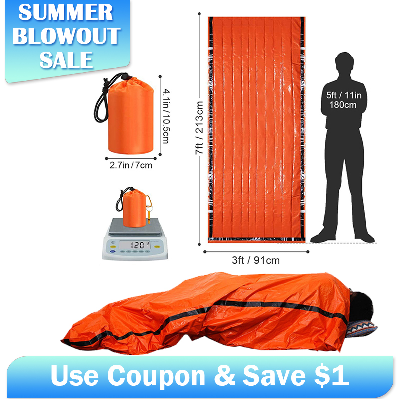 Bivvy Bag Emergency - Saco de dormir de emergencia Mylar