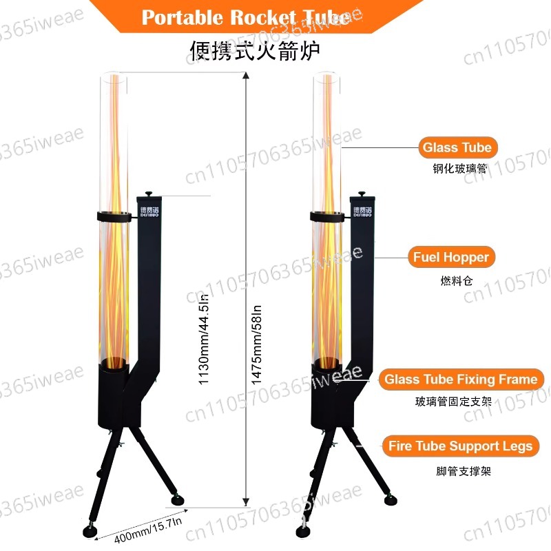 Outdoor Camping Stove Wood - Estufa de pellets para acampar al