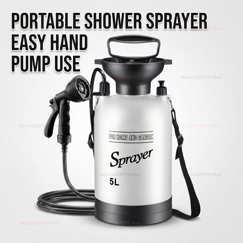 Outdoor Camping Showers - Ducha Portátil para Camping de 5L