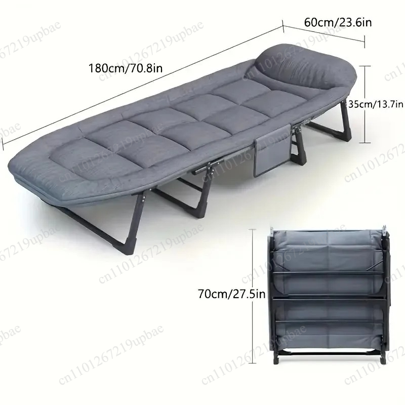 Outdoor Camping Mattress - Cama Plegable Portátil, Silla de Camping
