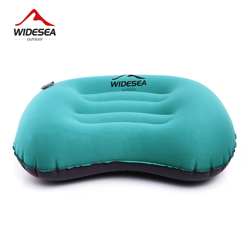 Outdoor Camping Floor Mat - Widesea-almohada inflable portátil, equipo de Camping,