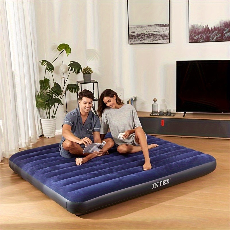 Outdoor Camping Mattress - 1 colchón inflable portátil y cómodo,