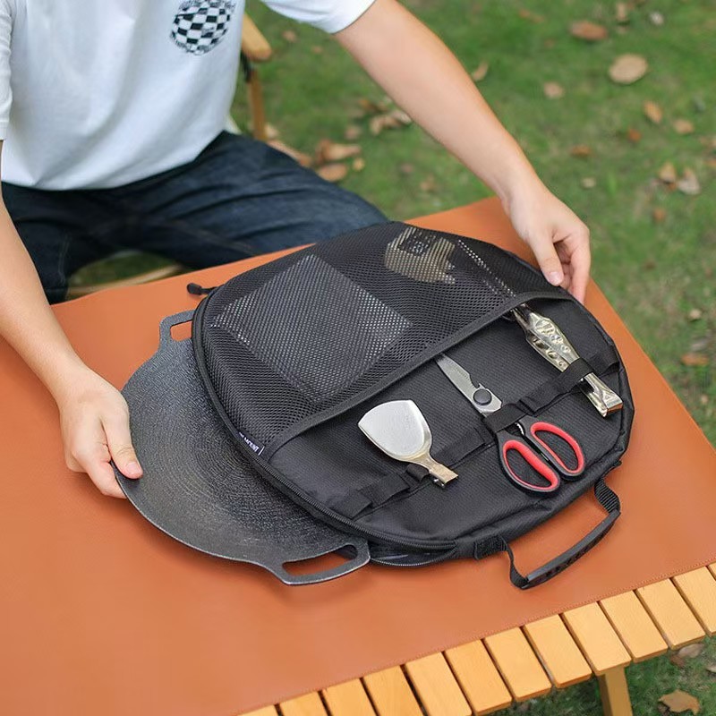 Outdoor Camping Griddle - Nueva Bolsa Grande y Reforzada para