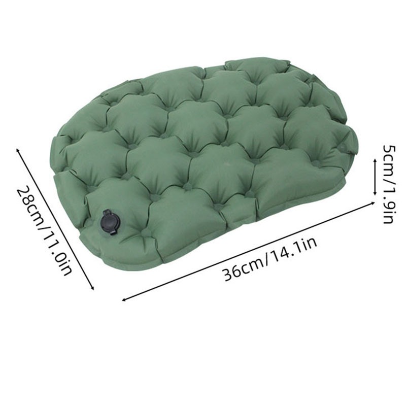 Cojín de asiento inflable port - Outdoor Camping Mattress reseña y precio