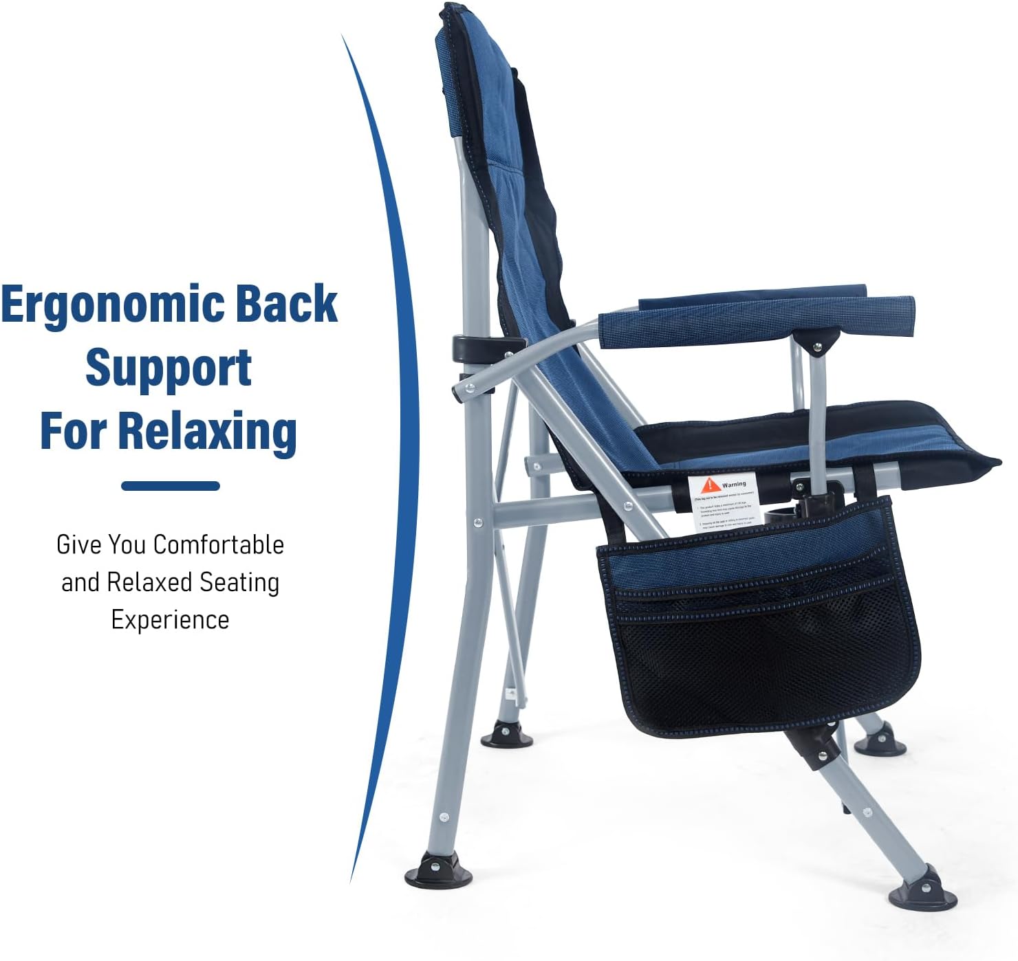 Silla Plegable Portátil para C - Outdoor Camping Folding Chairs reseña y precio