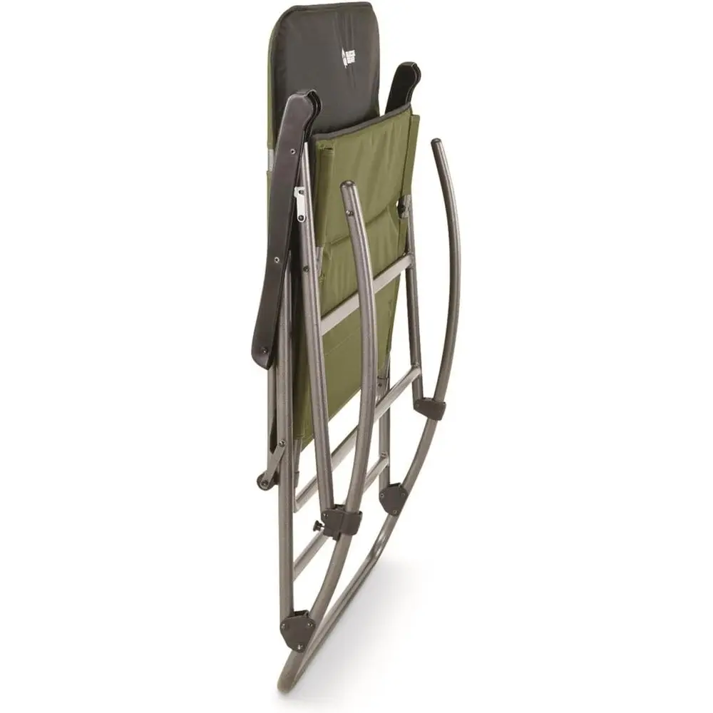 Silla de camping portátil con  - Outdoor Camping Rocking Chair reseña y precio