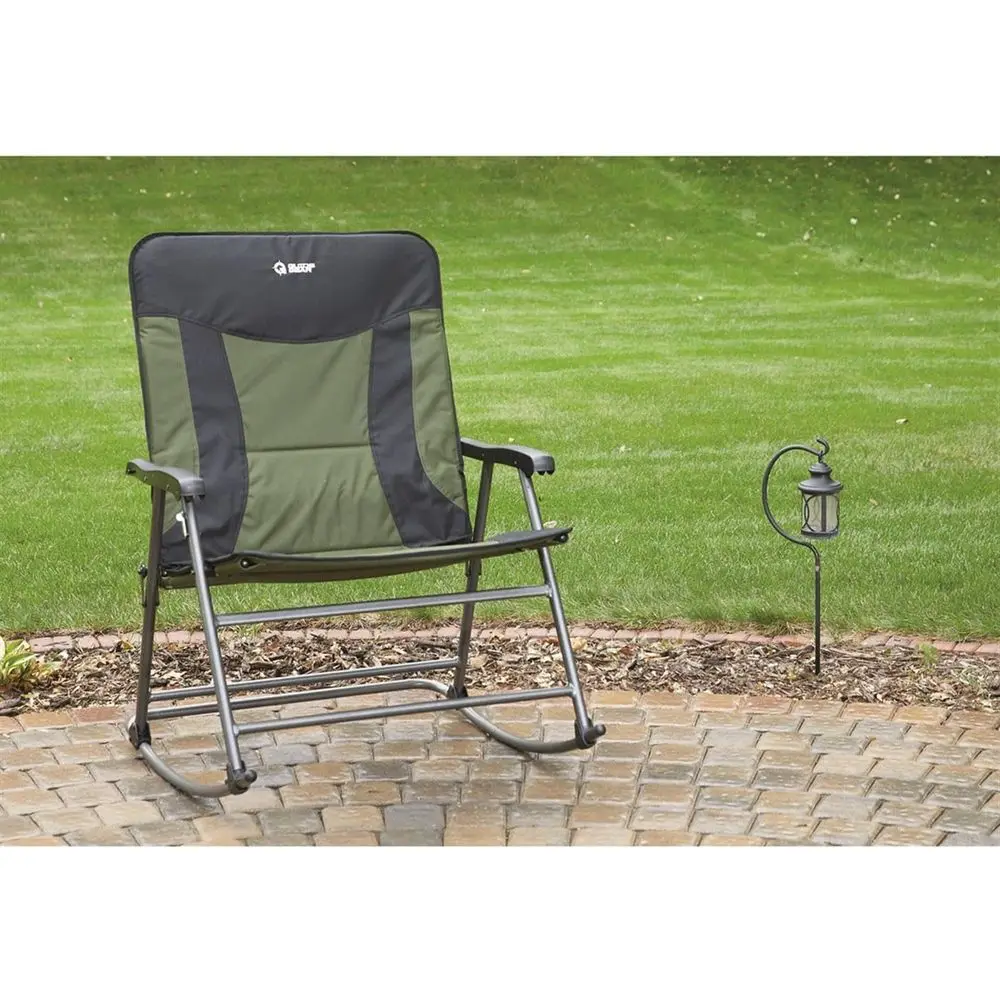 Silla de camping portátil con  - Outdoor Camping Rocking Chair reseña y precio