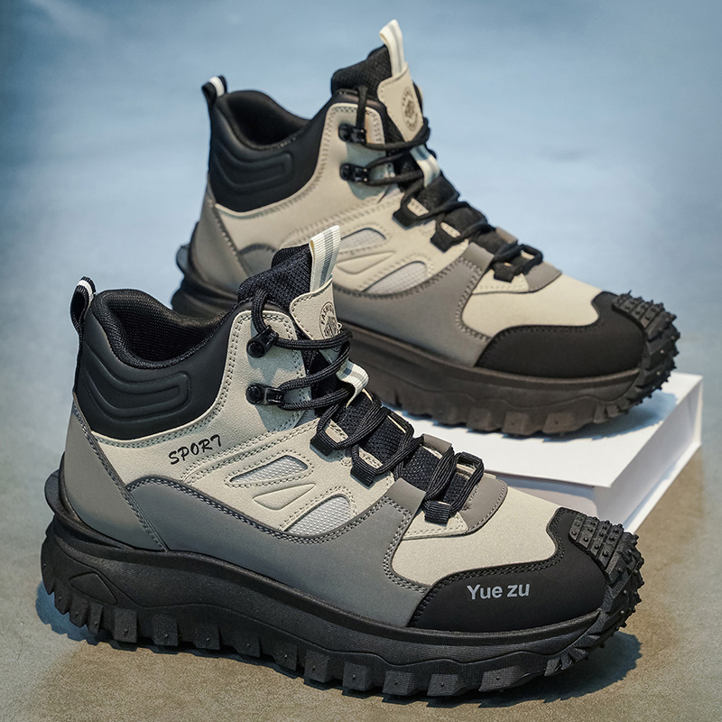 Botas altas para hombre, con f - Outdoor Camping Adventures reseña y precio