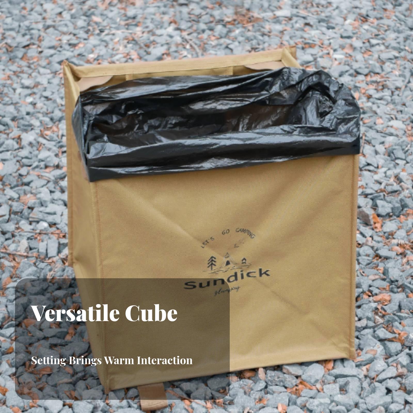 Contenedor de Basura Plegable  - Outdoor Camping Bin reseña y precio