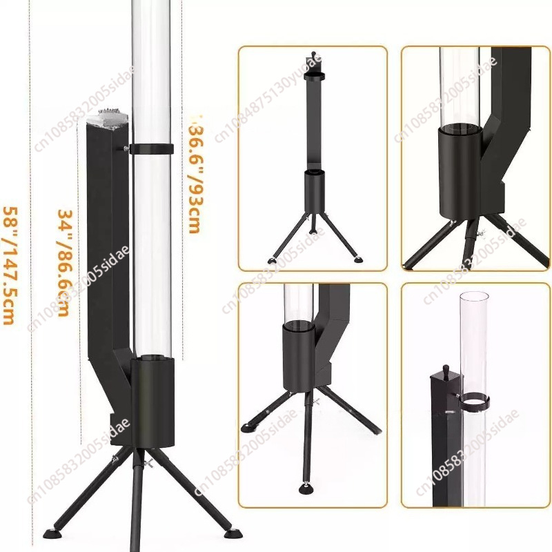 Estufa vertical de leña, estuf - Outdoor Camping Stove Wood reseña y precio