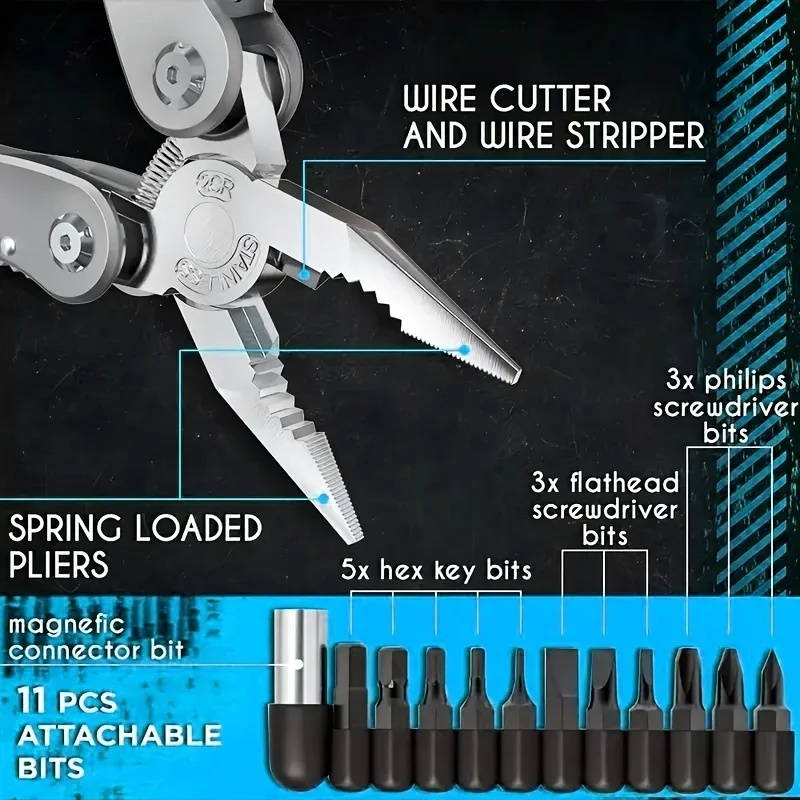 Herramienta Multifuncional 24  - Camping Knife Multi-Tool reseña y precio