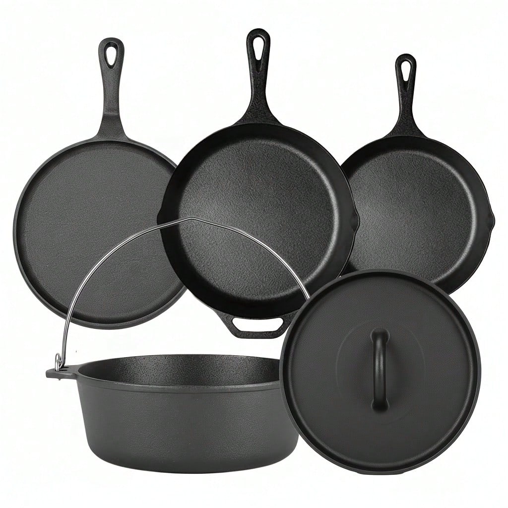 PACILACK Juego de Ollas y Sart - Outdoor Camping Griddle reseña y precio