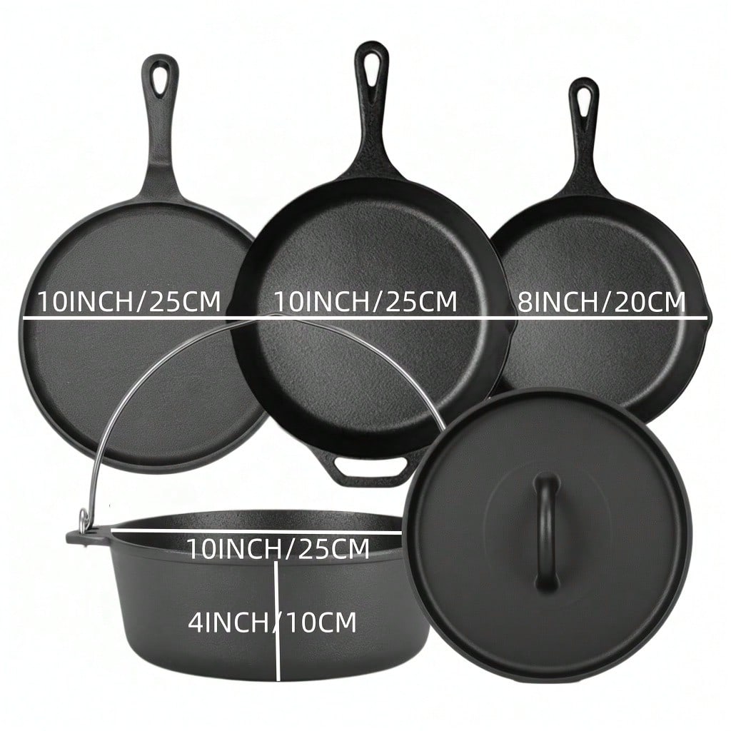 PACILACK Juego de Ollas y Sart - Outdoor Camping Griddle reseña y precio