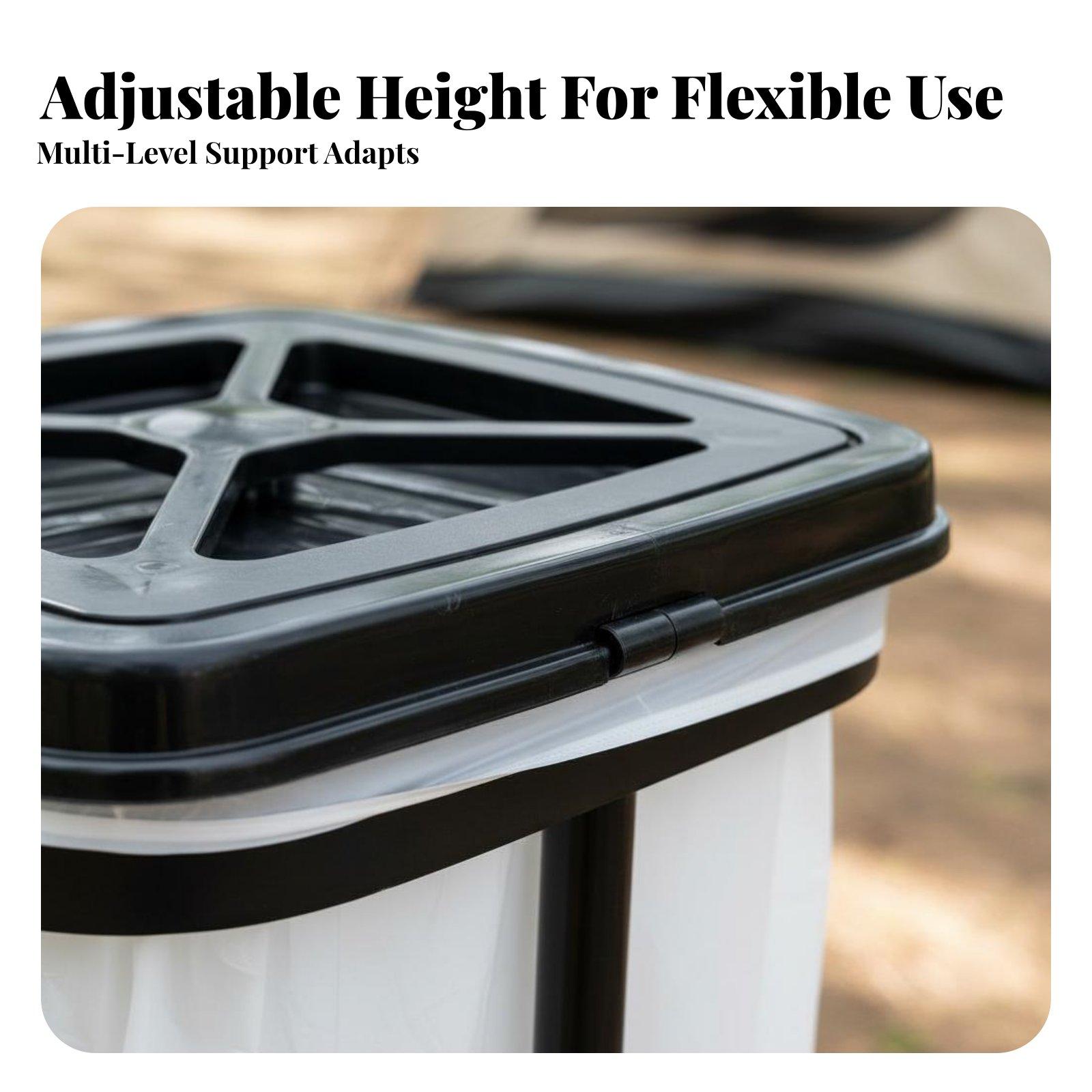 Contenedor de basura plegable  - Outdoor Camping Bin reseña y precio