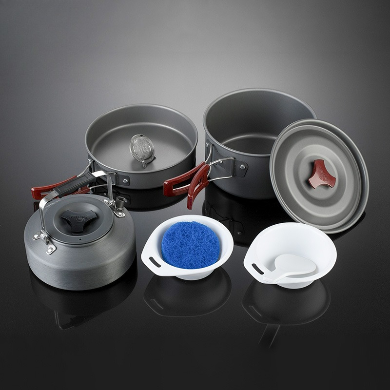 Juego de cocina portátil con e - Outdoor Gas Stove reseña y precio
