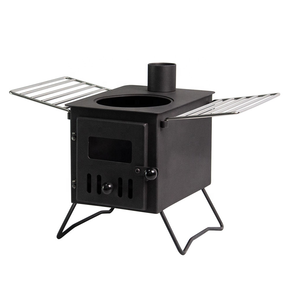 Estufa de leña para acampar, t - Outdoor Camping Stove Wood reseña y precio
