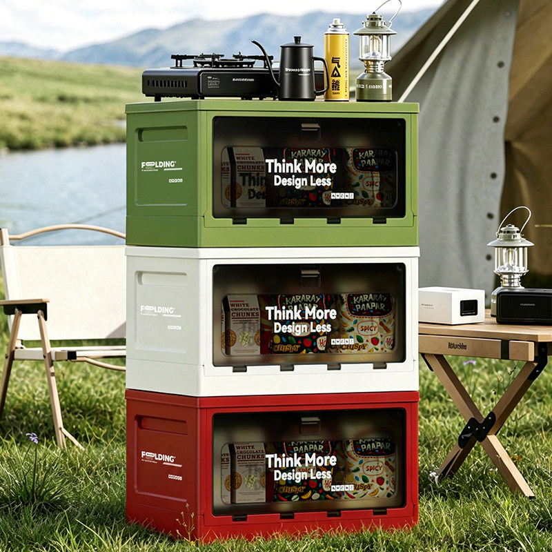 Caja de almacenamiento de gran - Outdoor Camping Bin reseña y precio