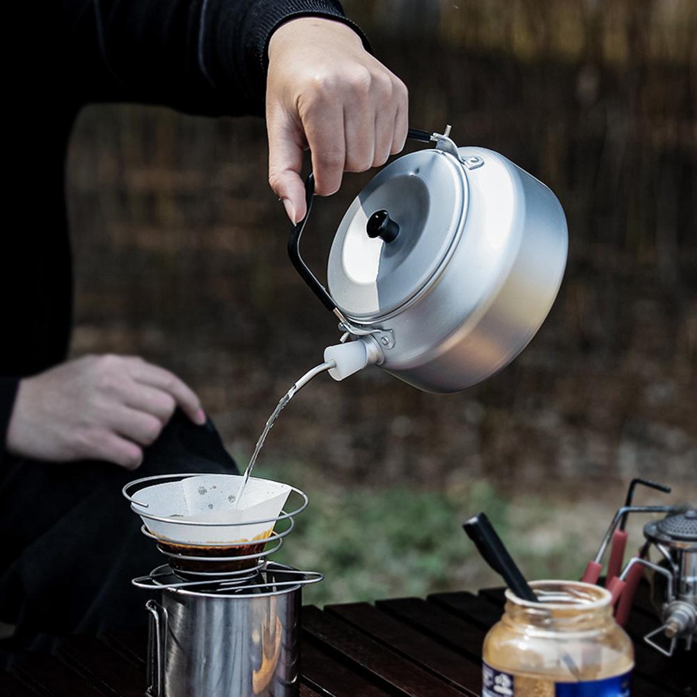Tetera portátil para exteriore - Outdoor Camping Kettle reseña y precio