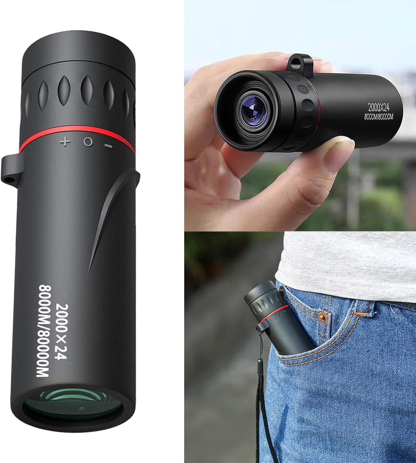Telescopio de lista alta Mini  - Outdoor Camping List reseña y precio
