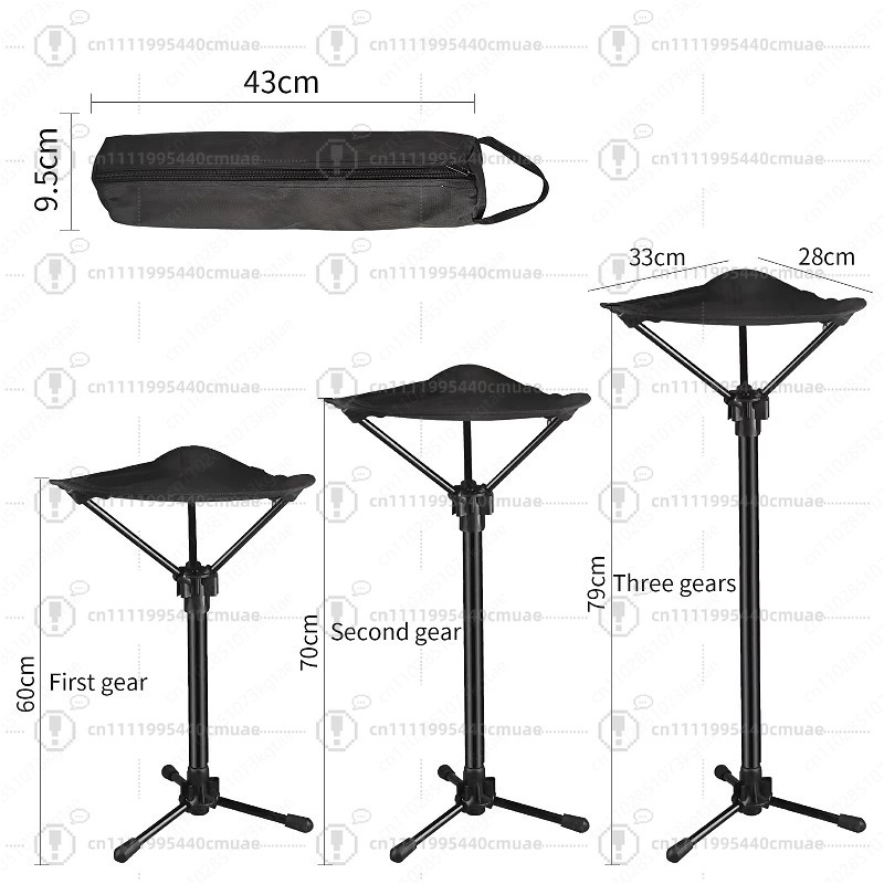 Taburete Plegable Retráctil pa - Outdoor Camping Folding Chairs reseña y precio