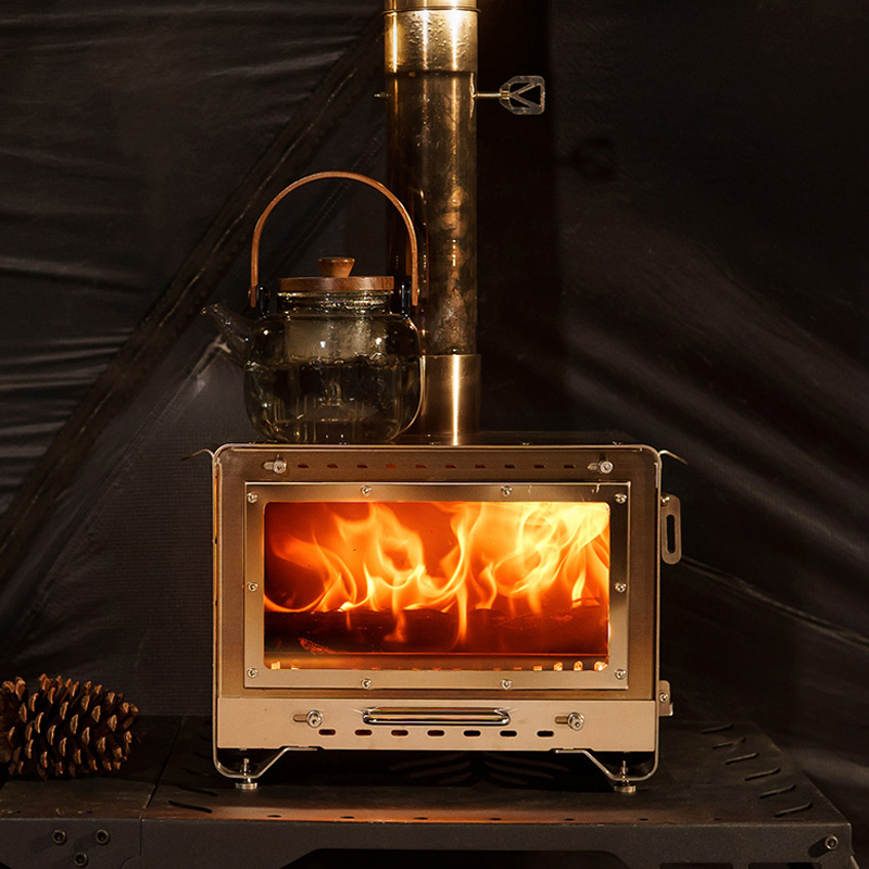 Chimenea de acero inoxidable 3 - Outdoor Camping Stove Wood reseña y precio