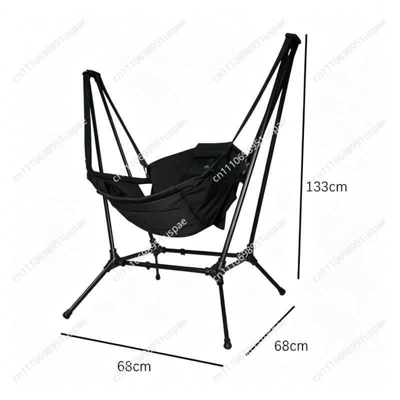 Silla Mecedora Plegable para E - Outdoor Camping Rocking Chair reseña y precio