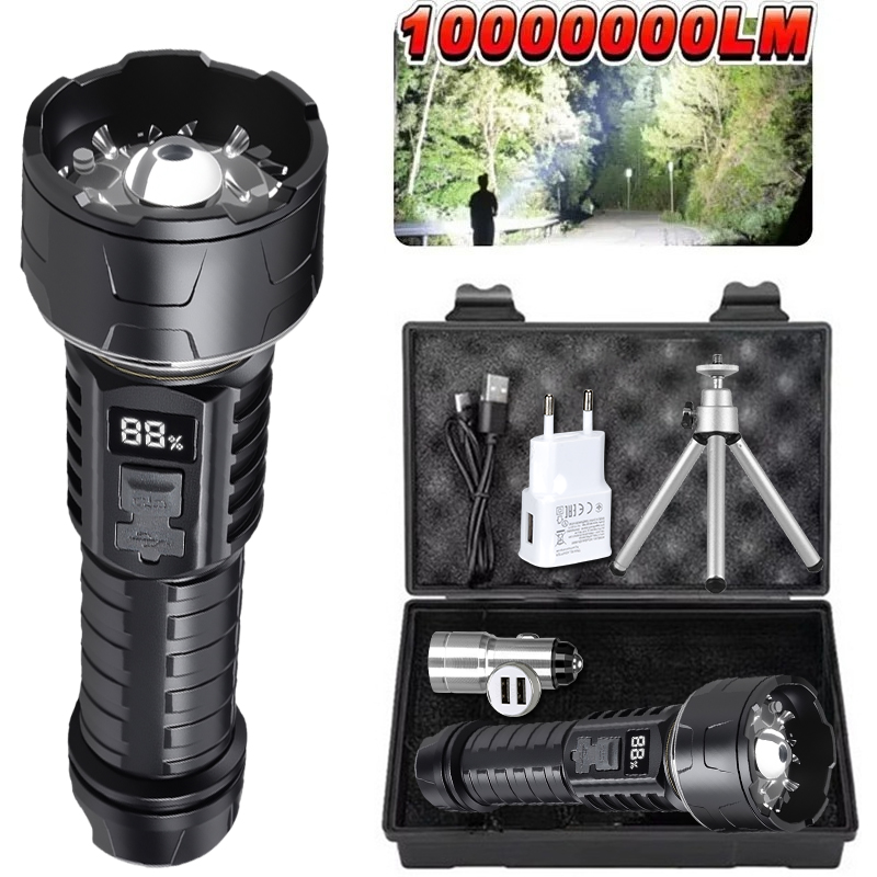 Linterna LED COB, linterna rec - Camping Lantern reseña y precio
