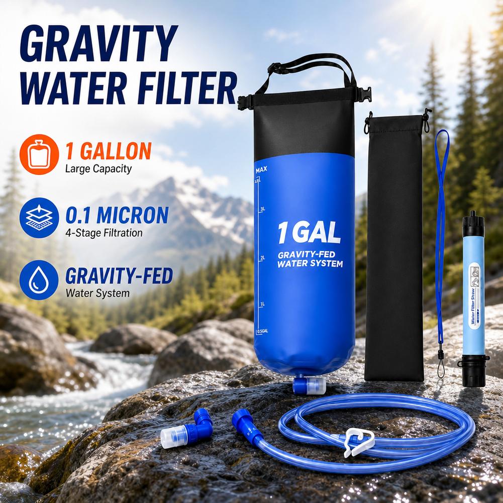 Kit de filtro de agua por grav - Bivvy Bag Emergency reseña y precio