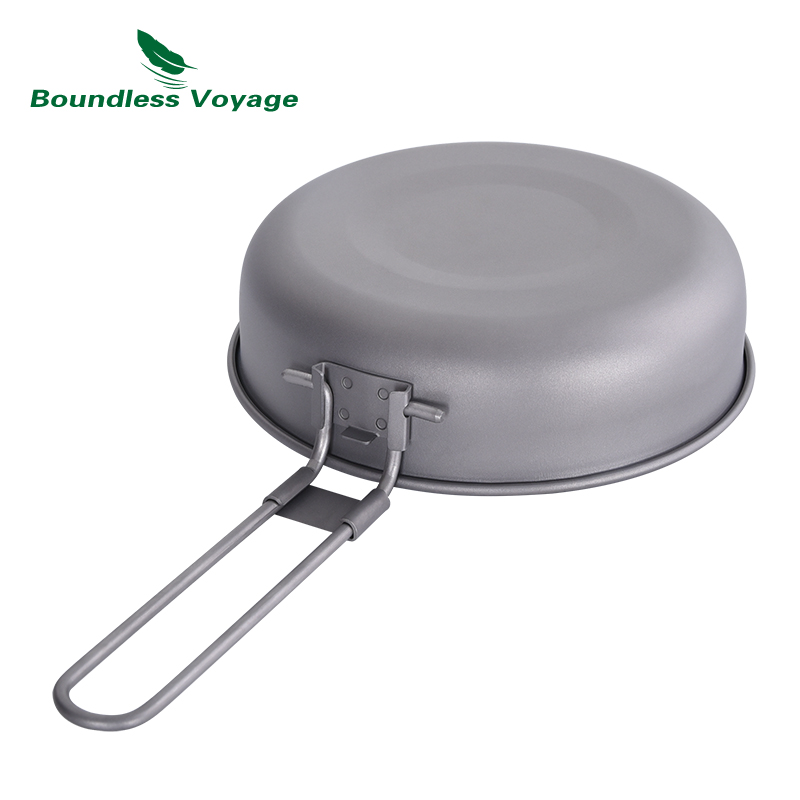 Sartén de titanio ultraligera  - Outdoor Camping Griddle reseña y precio