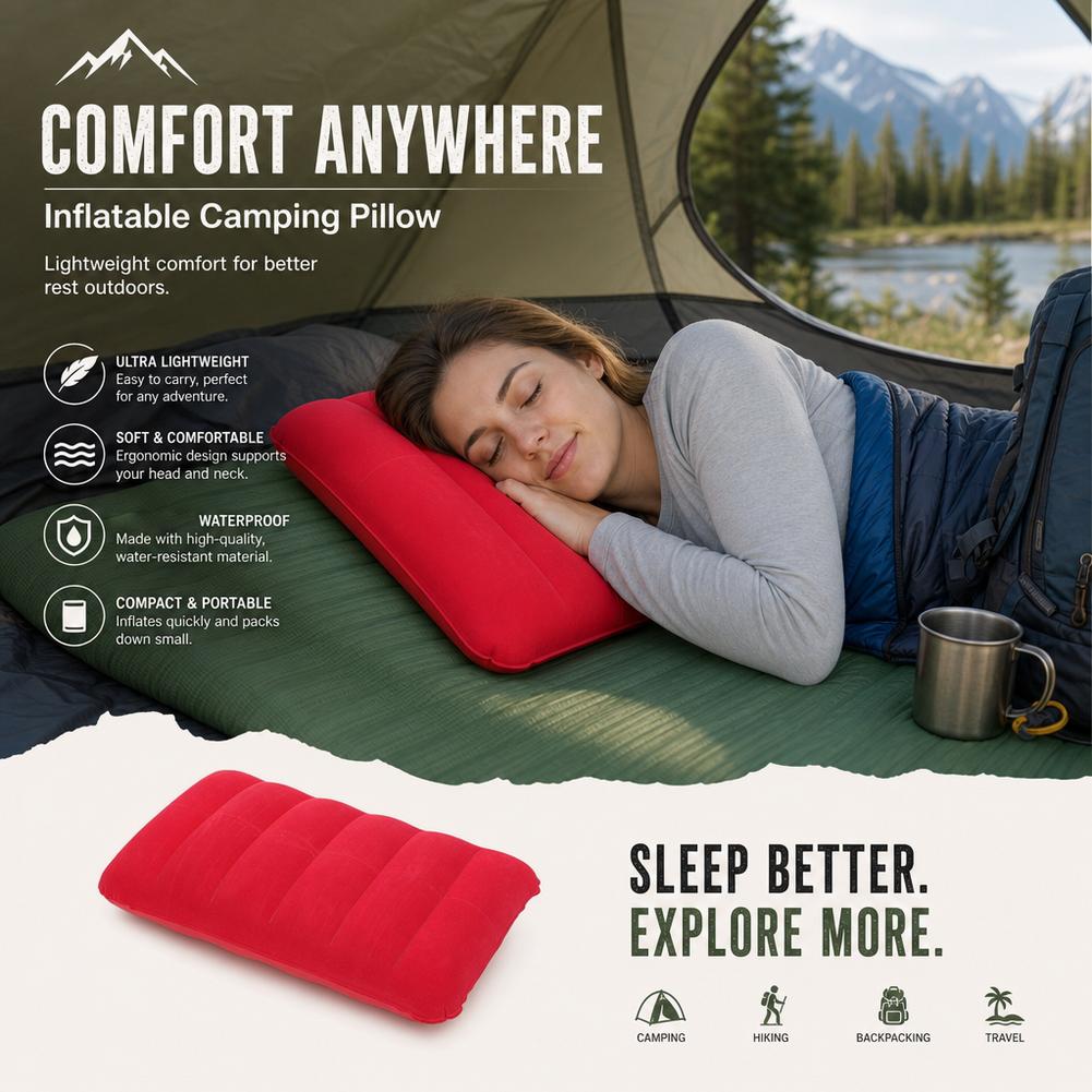 Cojines de aire de 47x30cm par - Outdoor Camping Mattress reseña y precio