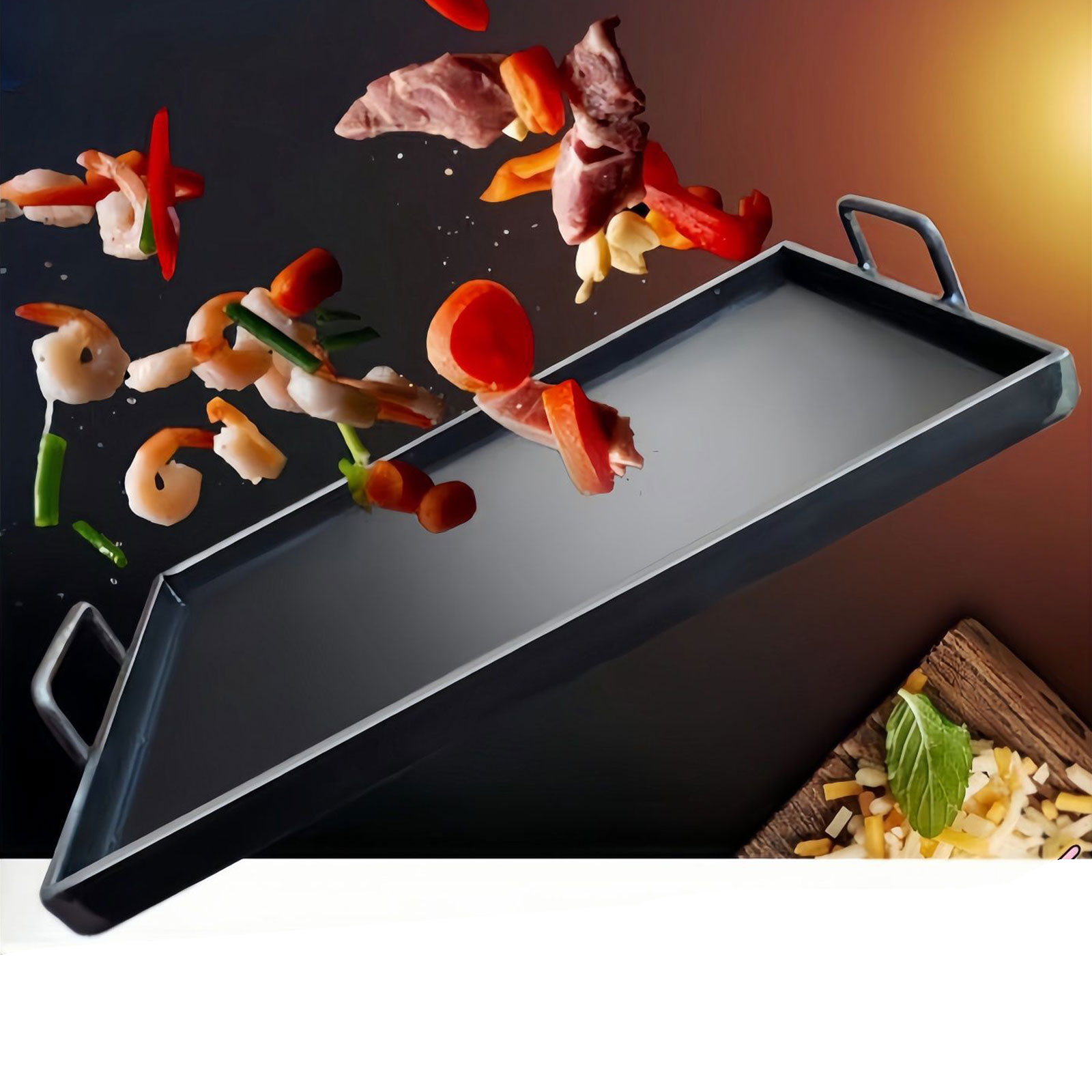 Plancha Portátil para Camping, - Outdoor Camping Griddle reseña y precio