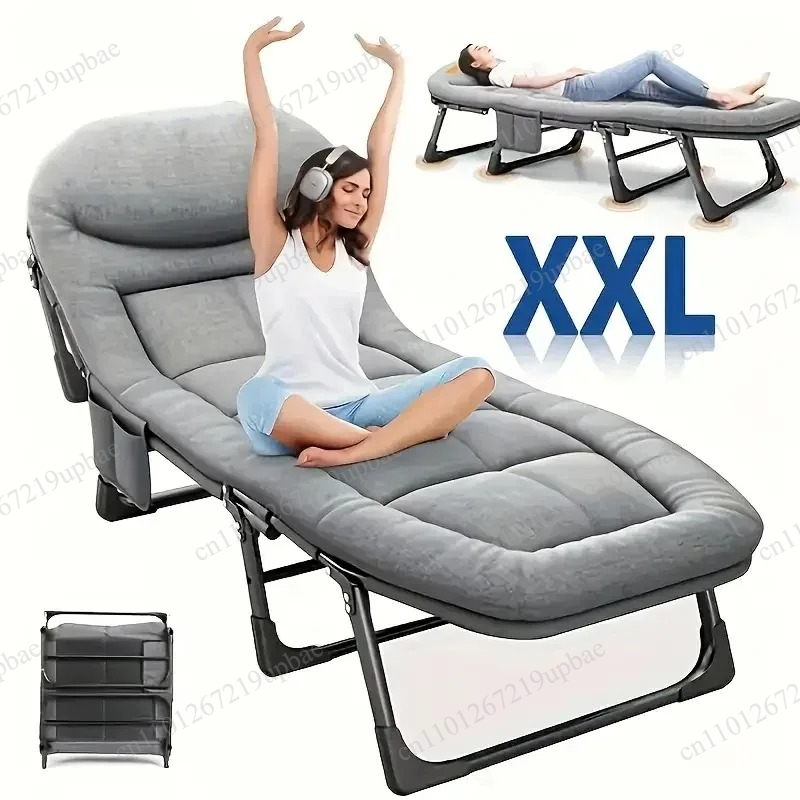 Cama Plegable Portátil, Silla  - Outdoor Camping Mattress reseña y precio