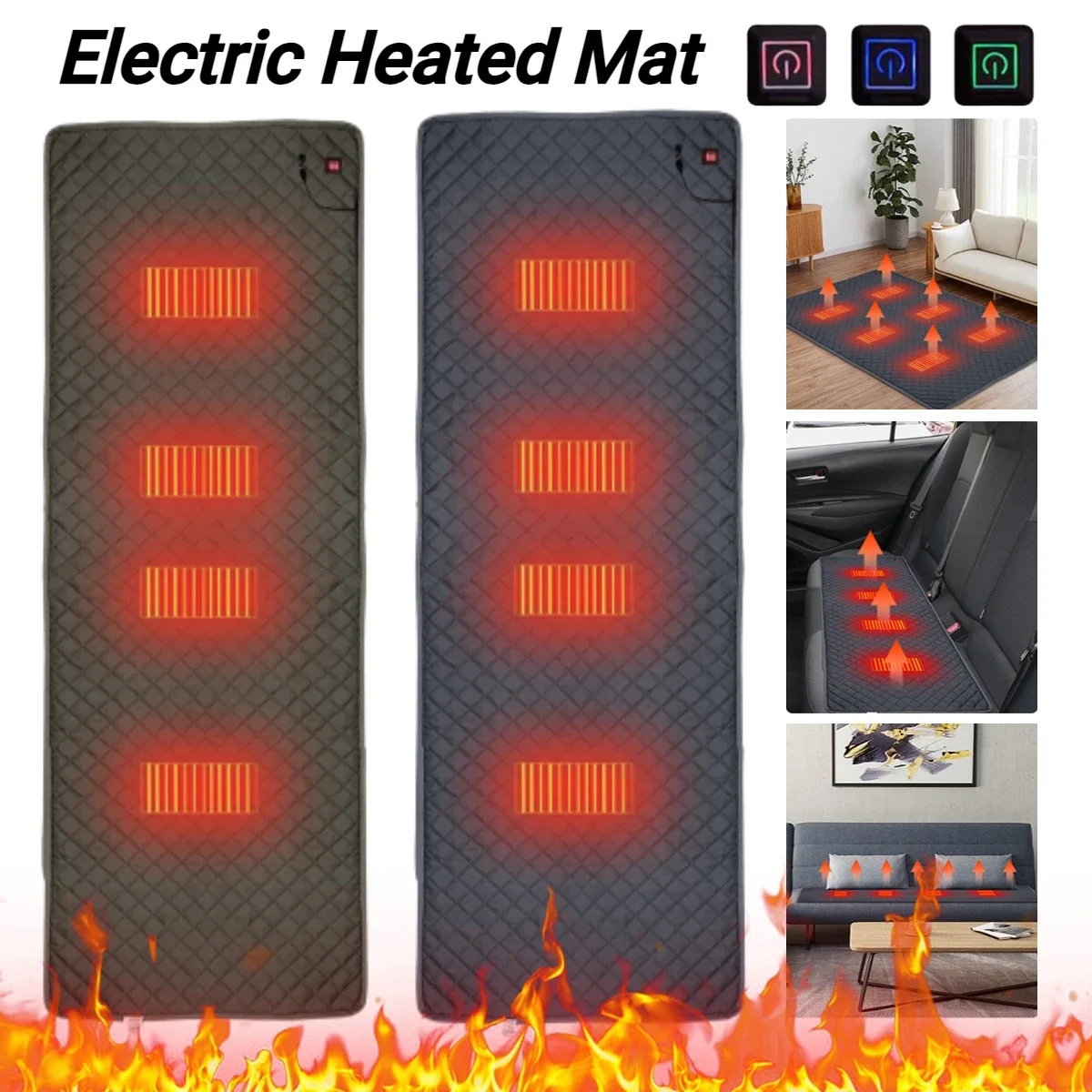 Colchoneta de dormir con calef - Outdoor Camping Floor Mat reseña y precio