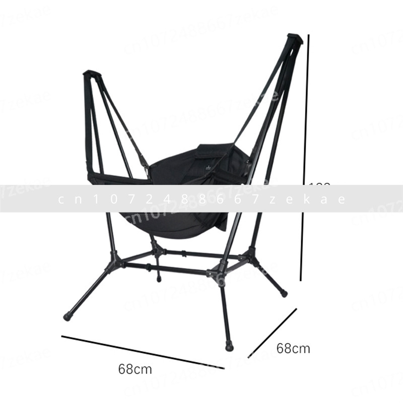 Mecedora con respaldo para aca - Outdoor Camping Rocking Chair reseña y precio