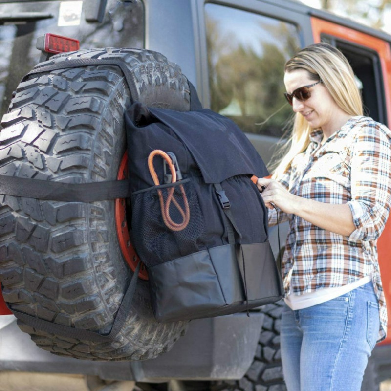 Bolsa de basura para almacenam - Outdoor Camping Bin reseña y precio