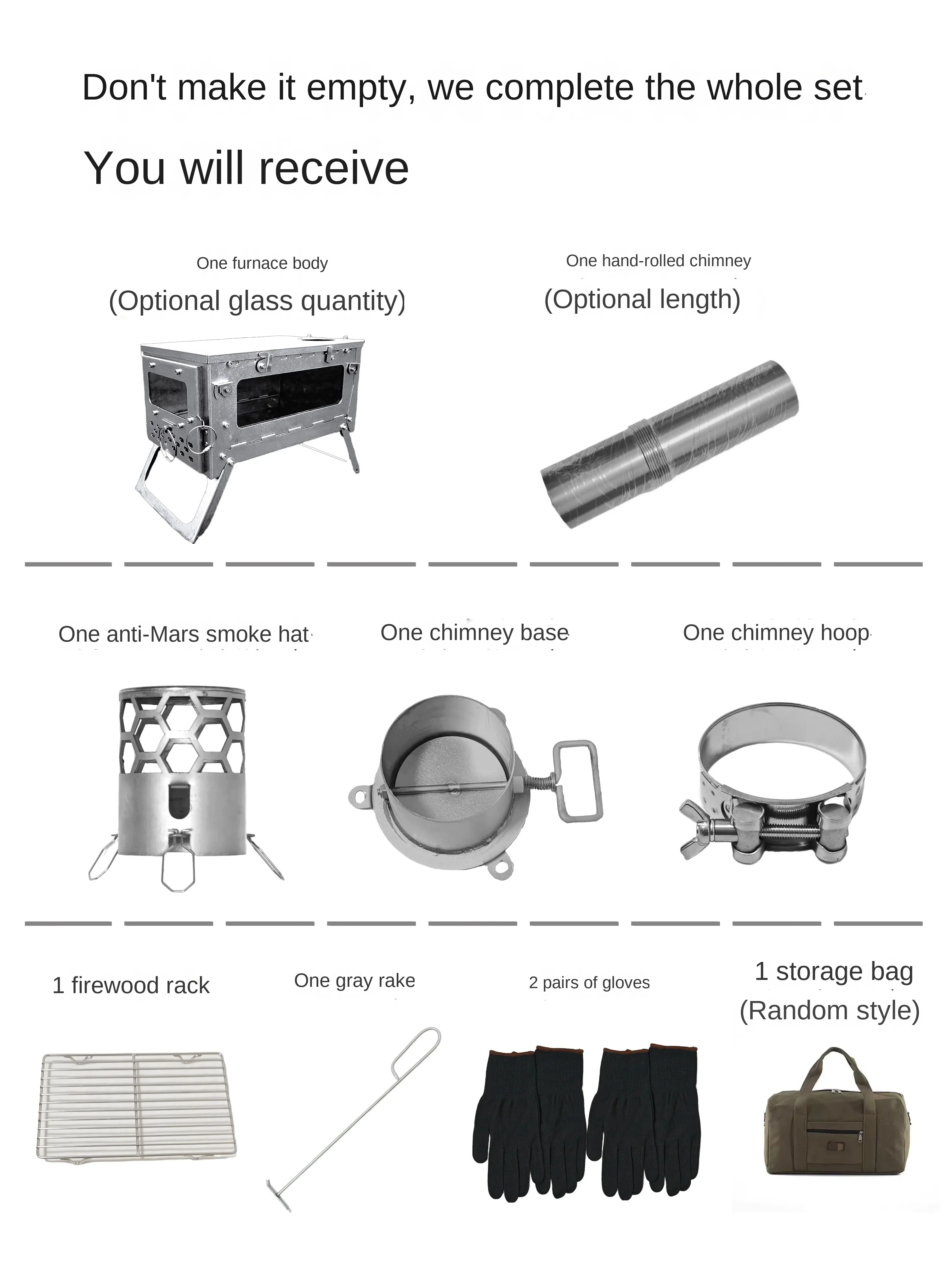Estufa de leña plegable de ale - Outdoor Camping Stove Wood reseña y precio