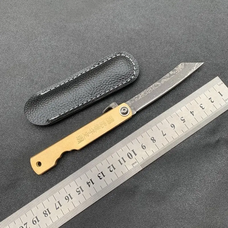 Higonokami-Mini cuchillo plega - Japanese Outdoor Camping reseña y precio