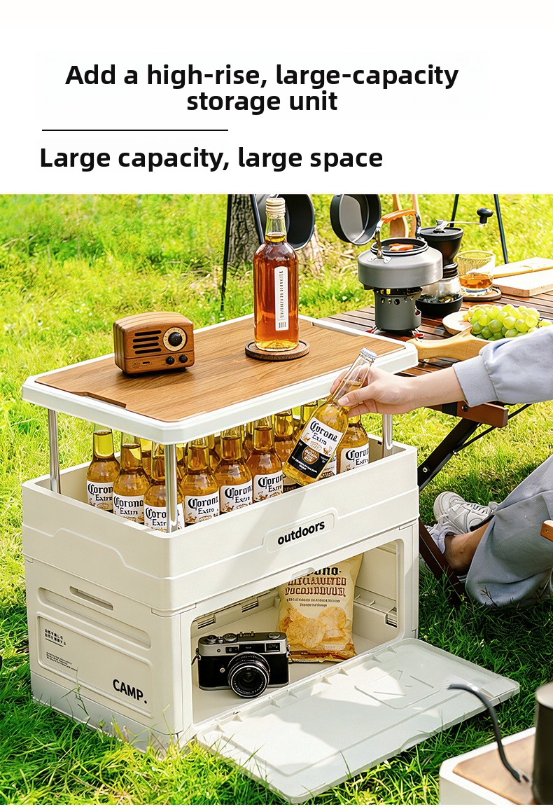 Caja de Almacenamiento Plegabl - Outdoor Camping Stores reseña y precio