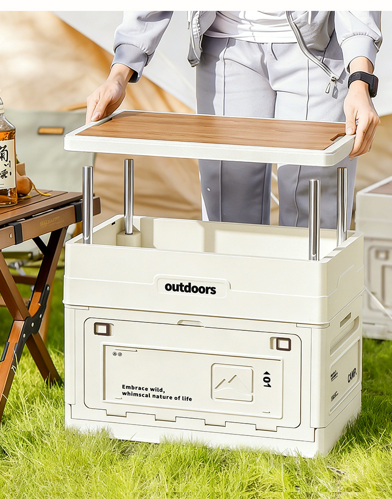 Caja de Almacenamiento Plegabl - Outdoor Camping Stores reseña y precio