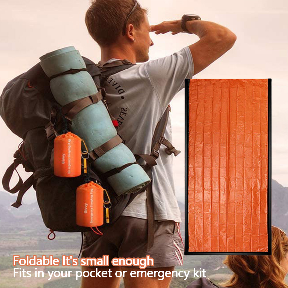 Saco de dormir portátil imperm - Bivvy Bag Emergency reseña y precio